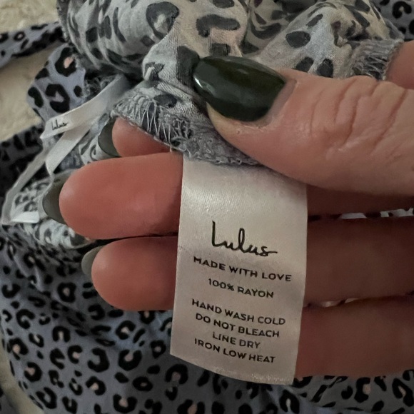Make an Appearance Light Blue Leopard Print Jumpsuit by Lulu’s - Picture 8 of 8